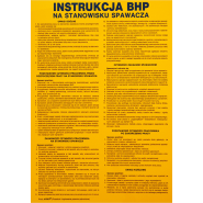 Instrukcja BHP dla spawacza (PCV) 250x350 Z IBM07 P