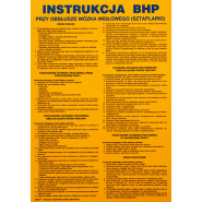 Instrukcja BHP przy wózku widłowym (PCV) 250x350 Z IPT04 P