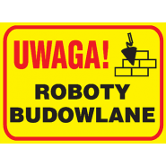 Uwaga! Roboty budowlane (PCV) 250x350 Z TB7 P